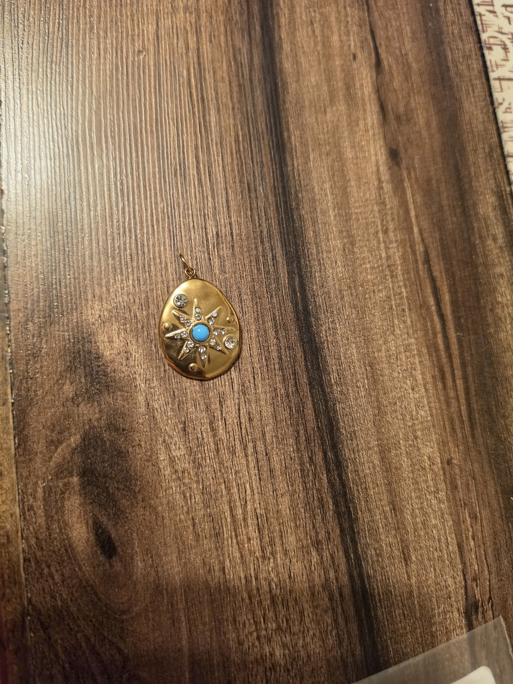 New Charm Stanliess Seteel Gold Plated